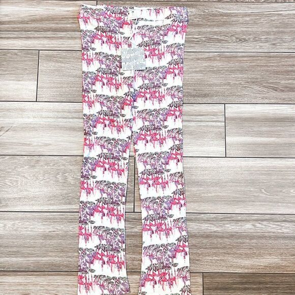 NWT! Kate Quinn Fuchsia Leggings, Size 8Y - Picture 1 of 3